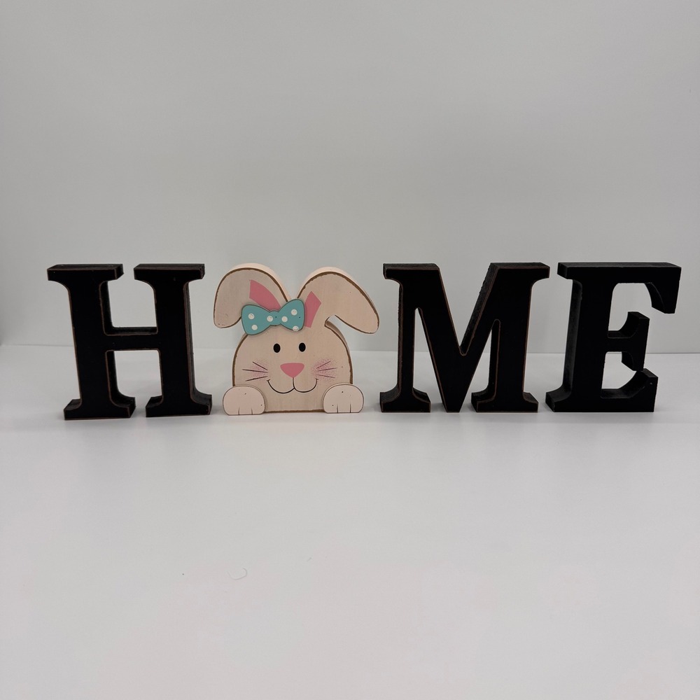 HOME Glitzhome‎ Shelf Sitter Seasonal Holiday 13-Piece Wooden Interchangeable - Picture 2 of 16
